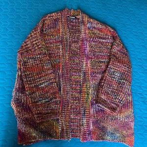 Rainbow Oversized Cardigan